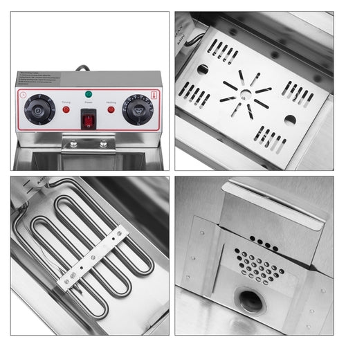 Stainless Steel Deep Fryer Pro
