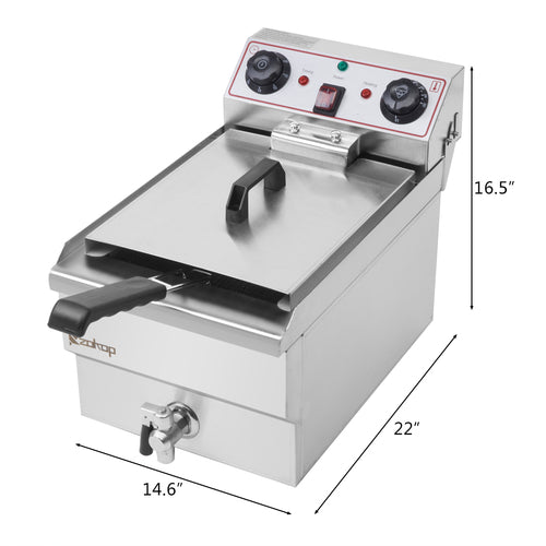 Stainless Steel Deep Fryer Pro